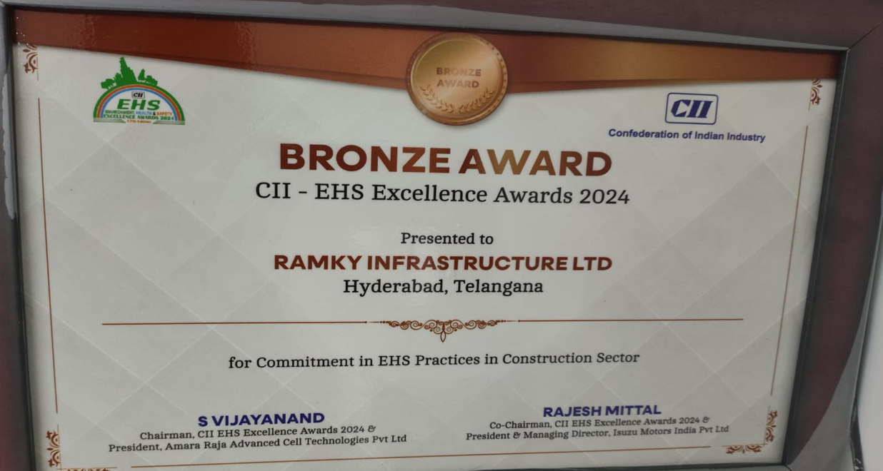 Bronze Award – EHS Excellence